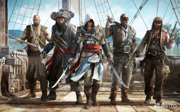 Assassin’s Creed 4: Black Flag \ Черный флаг диск