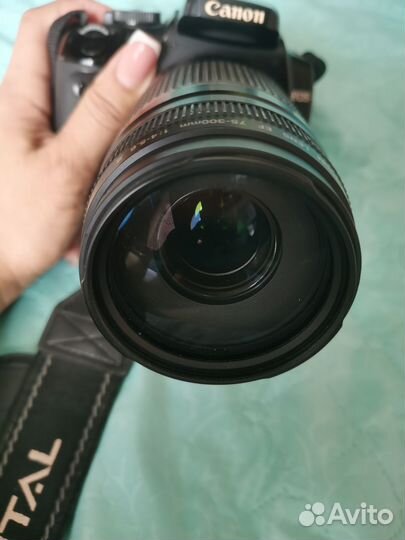 Объектив canon zoom lens EF 75-300 mm