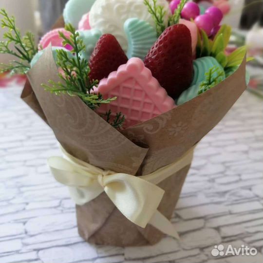 Мыло ручной работы букеты