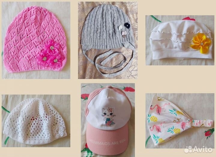 Шапка chobi, панама, косынка, бейсболка