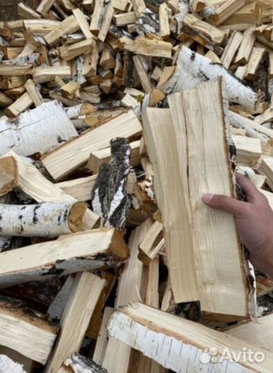 Дрова березовые колотые