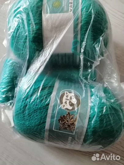 Пряжа пух норки