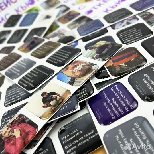 3d стикеры из эпоксидной смолы