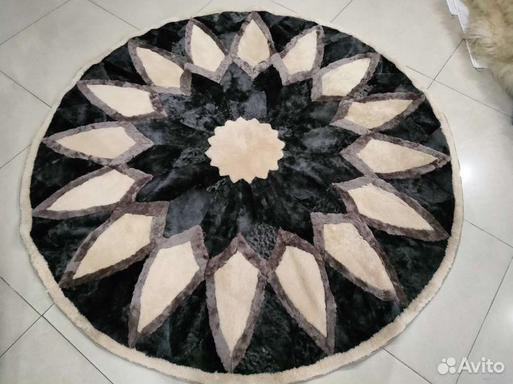 Палас из овчины