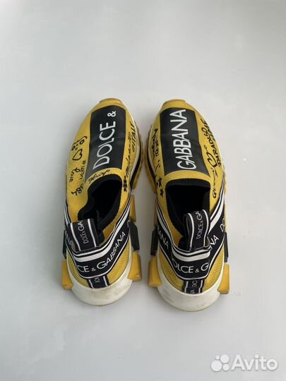 Текстильные кроссовки Dolce & Gabbana
