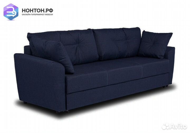 Диван еврокнижка Мюнхен синий