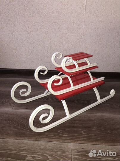 Санки декоративные