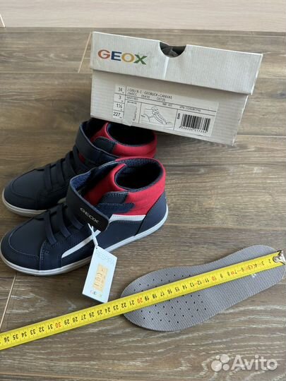 Кеды geox 34,35,36 новые