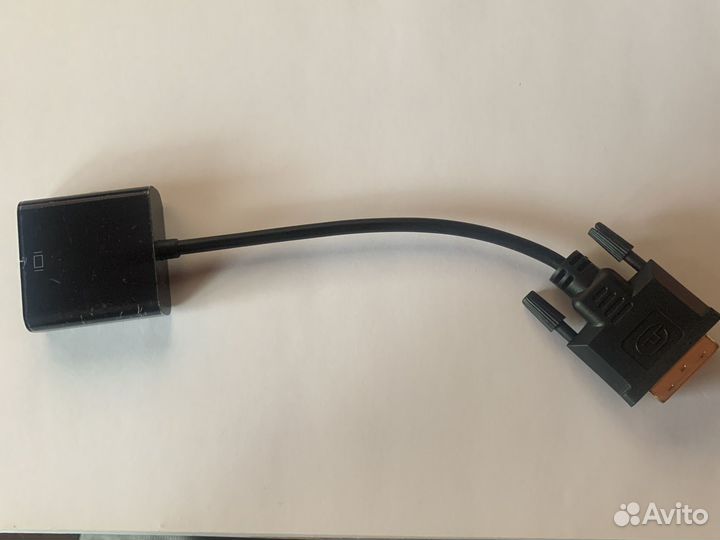 Переходник dvi - d на vga