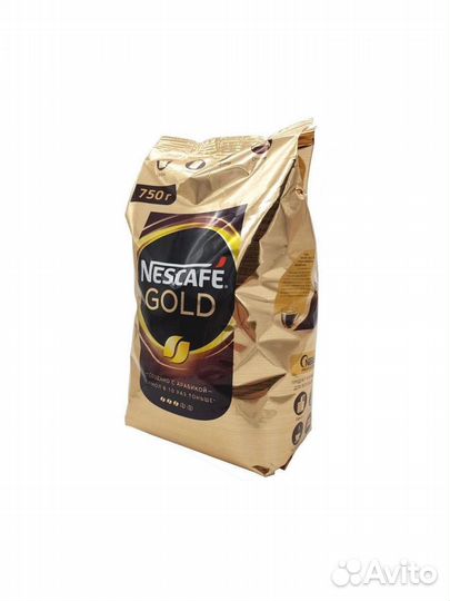 Nescafe Gold кофе растворимый 900 г оригинал