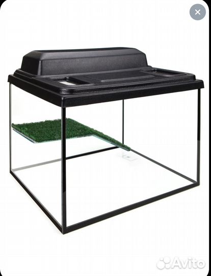 Террариум, аквариум для черепах, рептилий 25 л