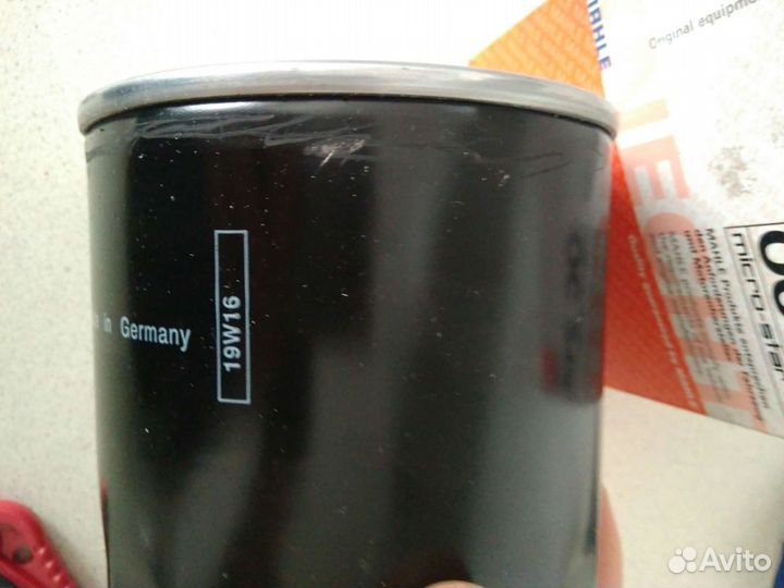 Фильтр масляный oc214 vw t4 1,9d td audi 2,5 tdi