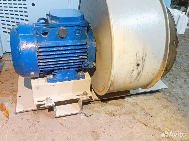 Вентилятор улитка, 1,1квт среднего давления