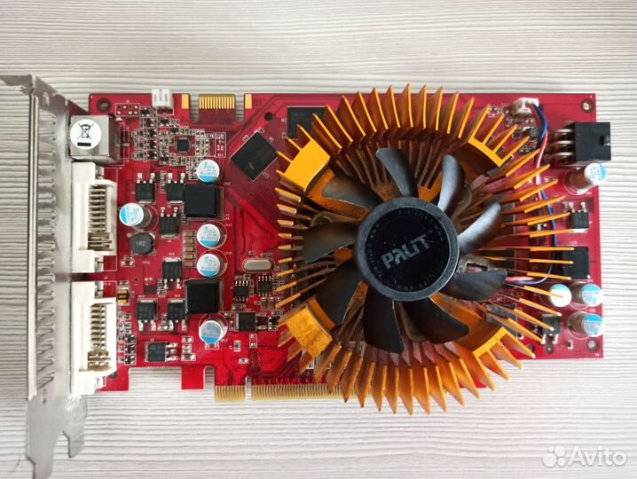 Видеокарта Palit nvidia GeForce 9600 GT, 512мб