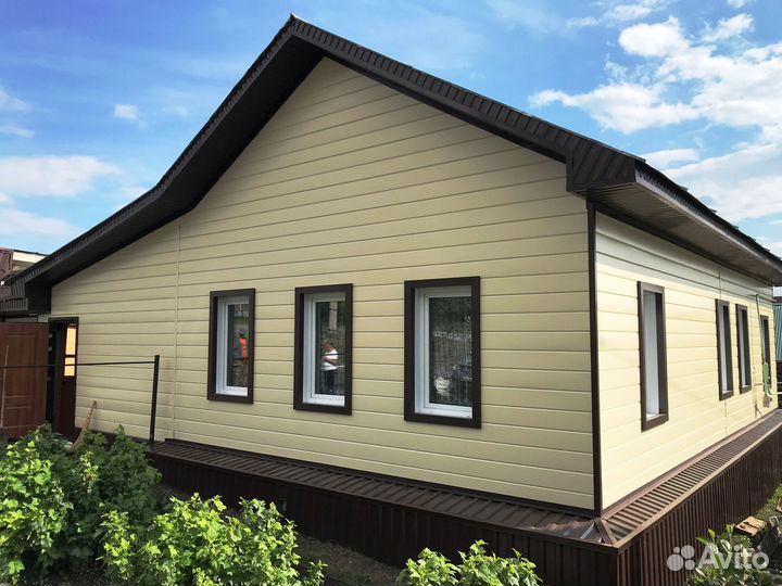 Фасад, утепление, облицовка, отделка