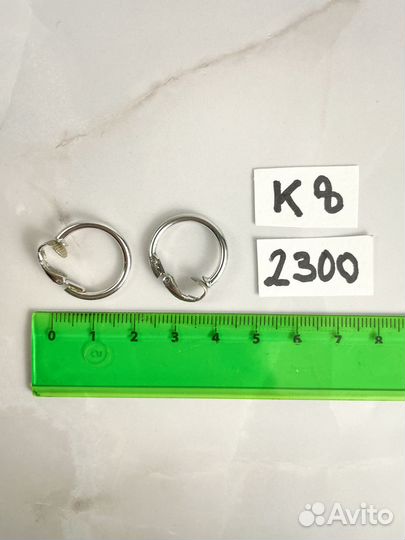 Винтажные клипсы - кольца от L.H.Segal, США, К8.А