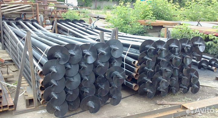 Винтовые сваи под ключ Фундамент на винтовых сваях