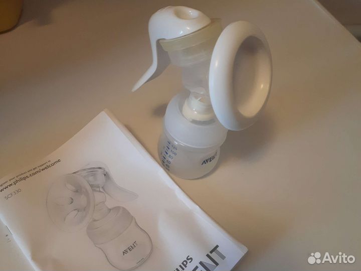 Молокоотсос avent ручной