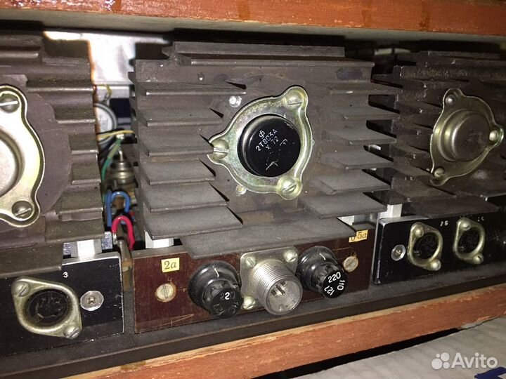 Усилитель, самоделка, конец 70х