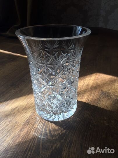 Хрустальные вазы советских времён