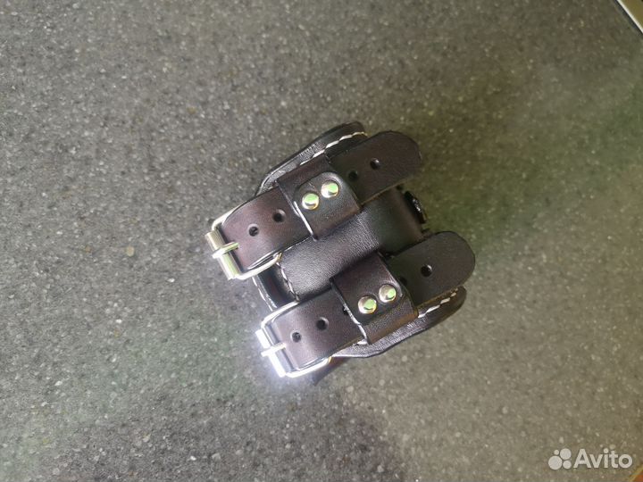 Браслет напульсник из кожи