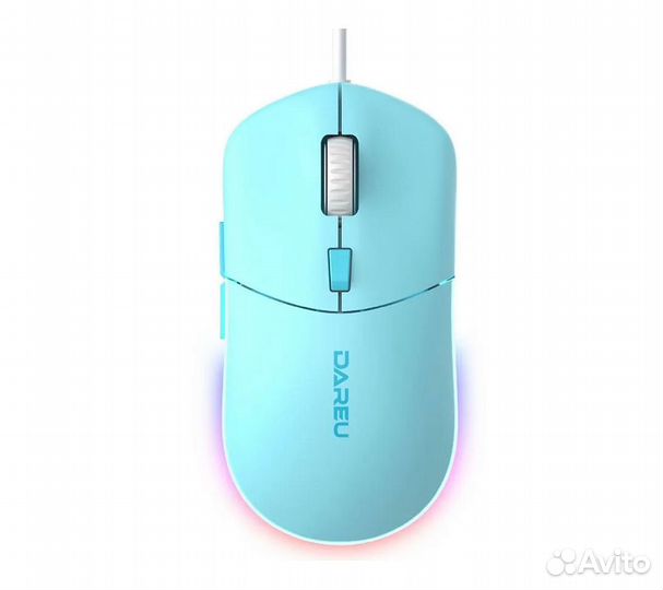 Мышь Dareu LM121, голубой