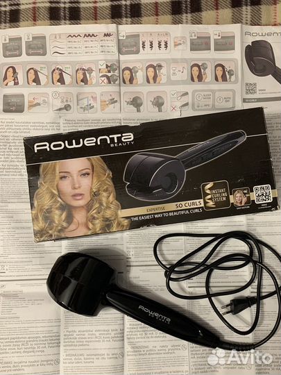 Стайлер для завивки волос Rowenta beauty cf3610d0