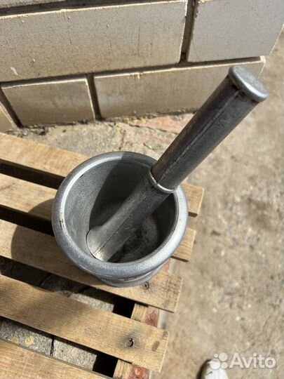 Ступка с пестиком алюминий