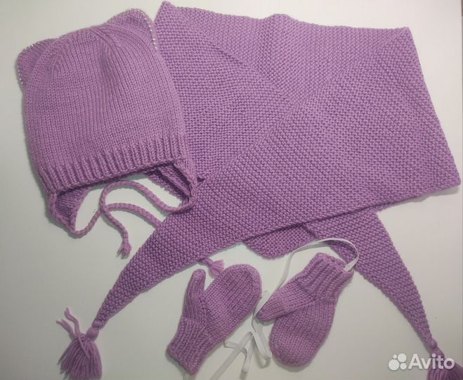 Вязаные комплекты ручной работы