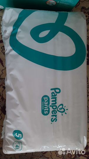 Подгузники трусики pampers 5