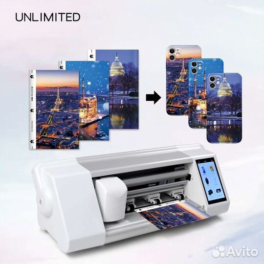 Плоттер для резки гидрогелевых плёнок