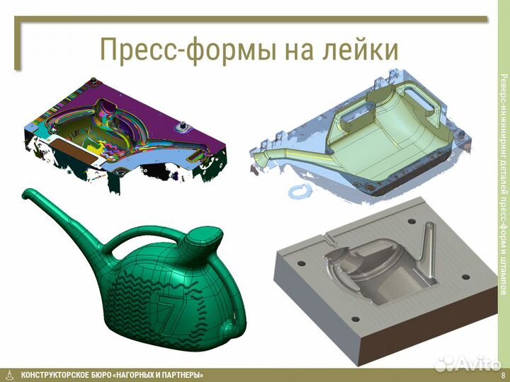 3D-сканирование деталей и метрологические замеры