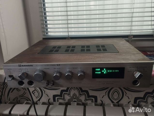 Усилитель радиотехника У-101 стерео купить в Чебаркуле | Электроника ...