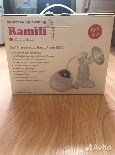 Молокоотсос электрический ramili