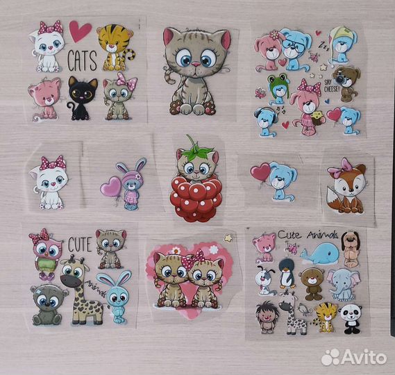 Термонаклейки на одежду термотрафарет