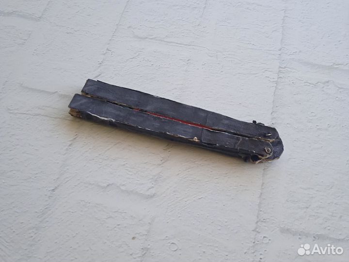 Нож-бабочка из картона