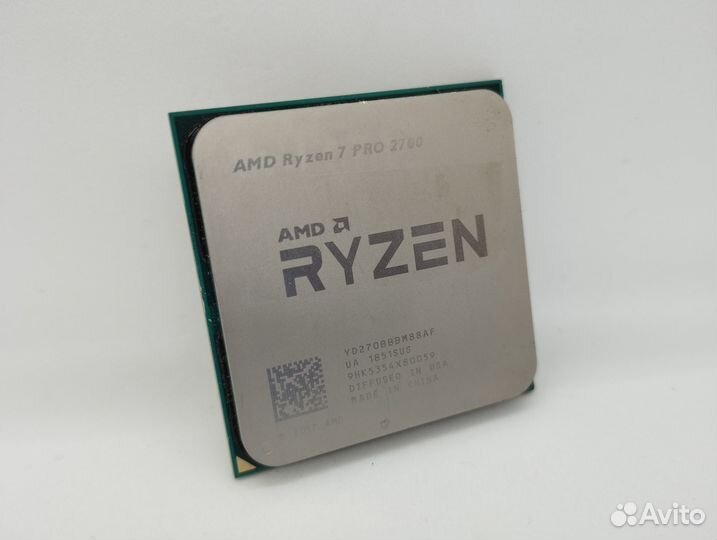 Процессор Ryzen 7 2700 pro AM4 8/16 3.2-4.1Ghz