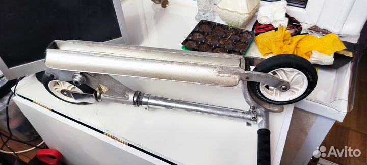 Самокат двухколесный бу