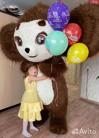 Поздравление от 2м Чебурашки аниматор