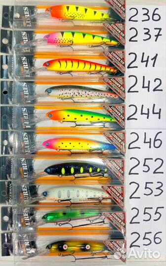 New 2024/Воблер German Bandit для Троллинга 7-9м