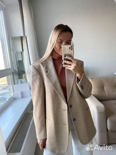 Пиджак-пальто новое, винтаж Италия