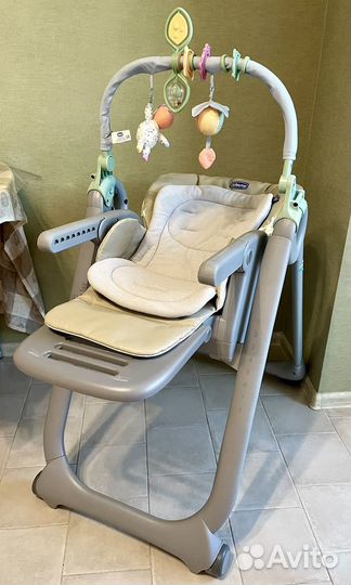 Стульчик для кормления Chicco polly magic relax