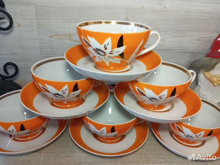 Чайные сервизы Дулево