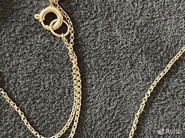 Золотая цепочка с именем 585 пробы