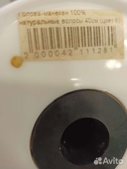 Голова манекен с натуральными волосами