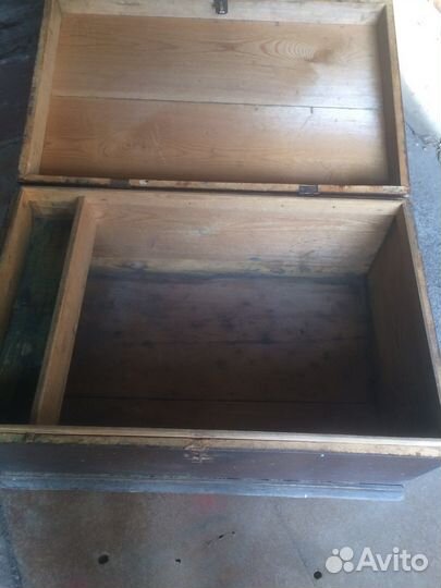 Сундук деревянный старинный