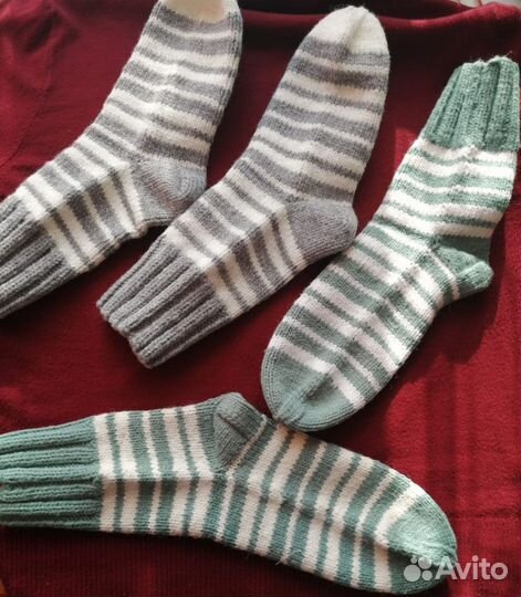 Носки вязаные