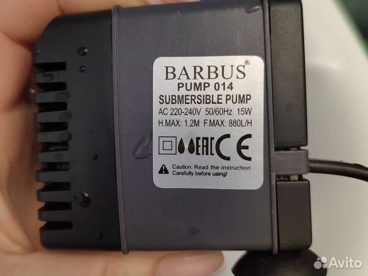 Помпа для аквариума, помпа для воды