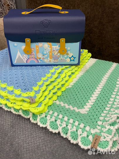 Плед ручной работы детский