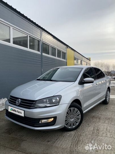 Volkswagen Polo 1.6 AT, 2016, 92 500 км